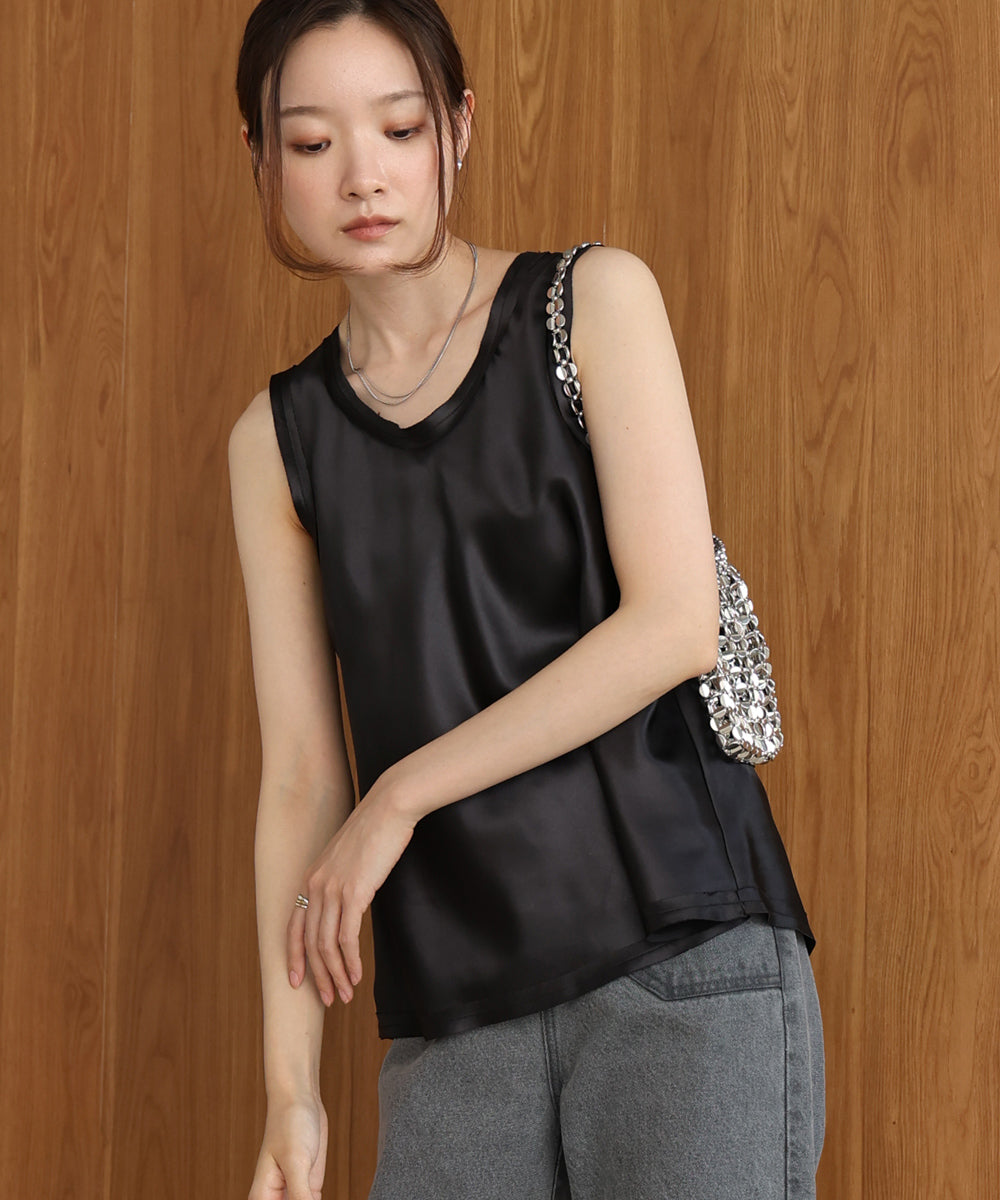 satin tank tops