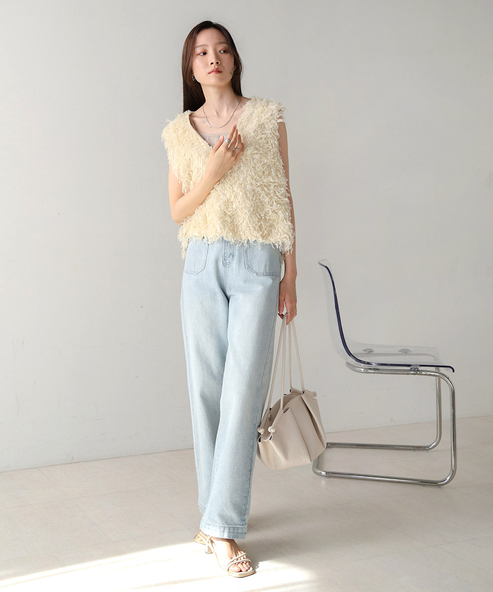 【選べるデザイン】フリンジ2WAYベスト