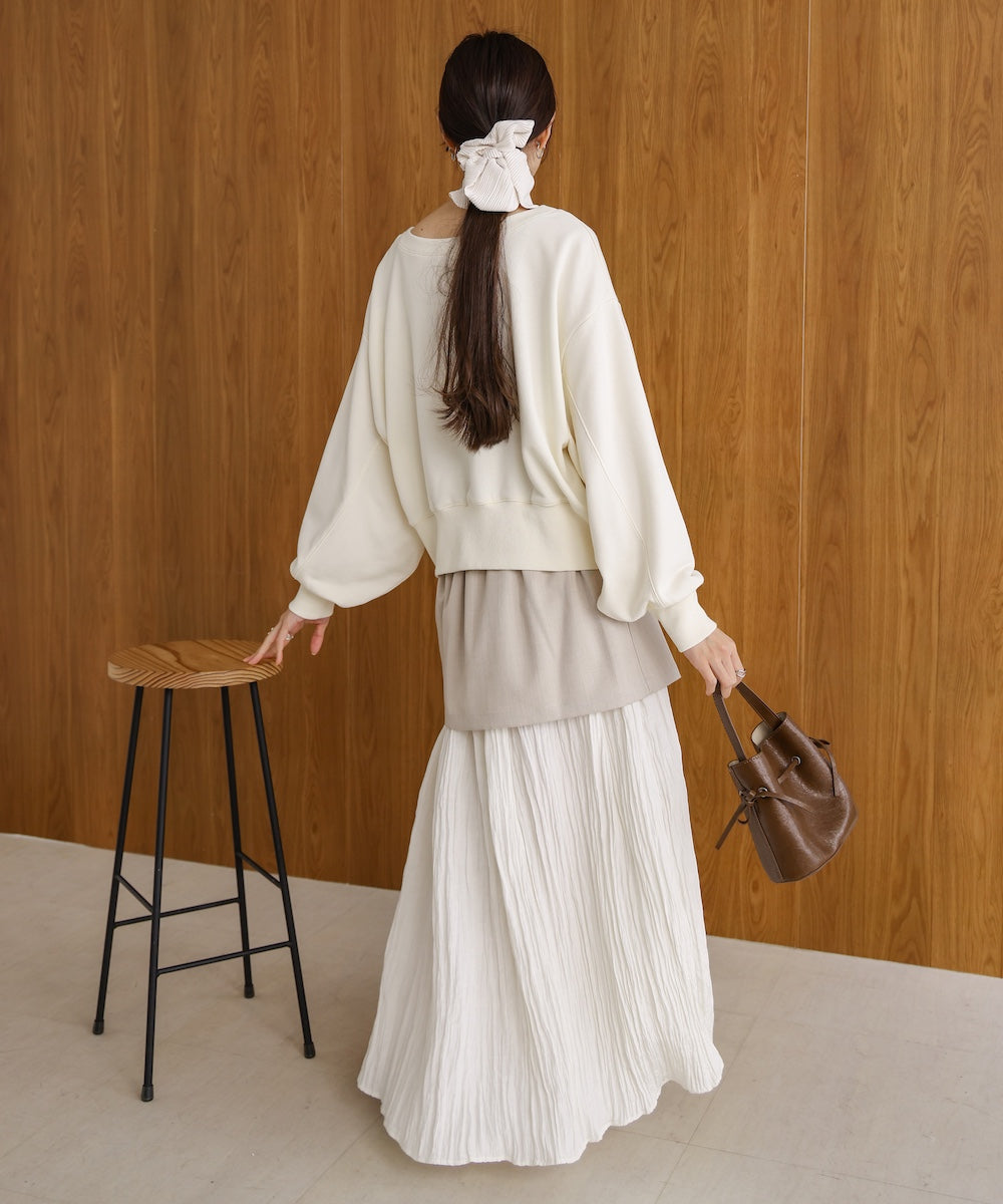 レイヤードドッキングスカート