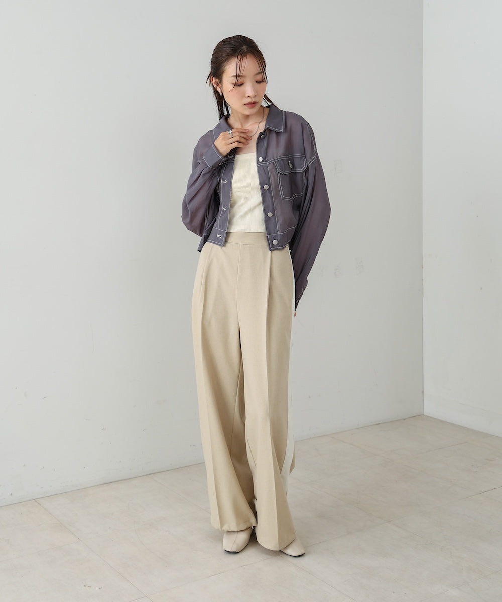 シアーシャツブルゾン