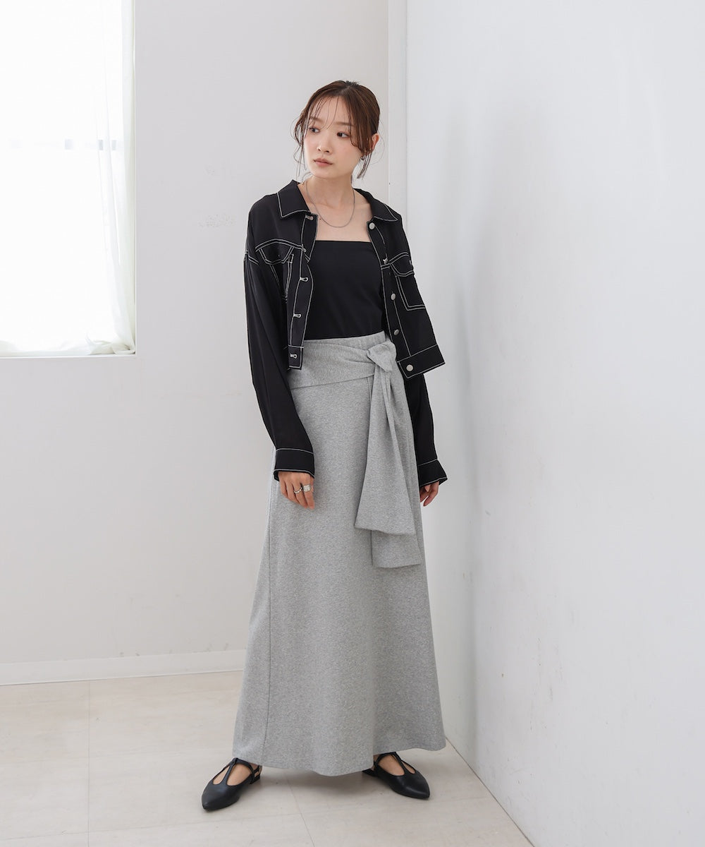 シアーシャツブルゾン