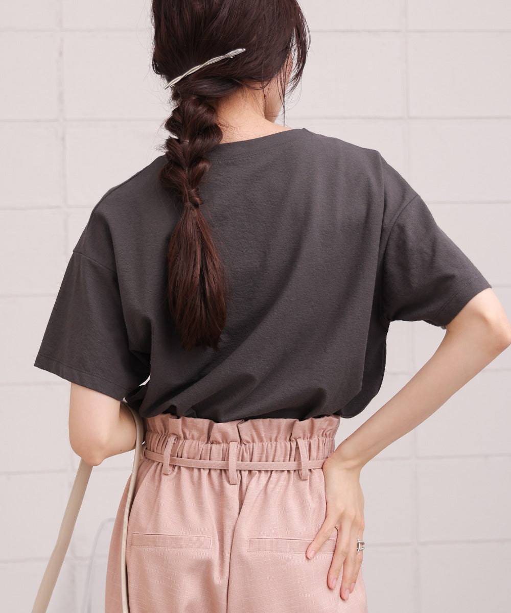ドライタッチロゴTシャツ