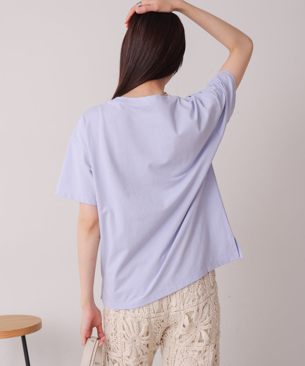 ドライタッチロゴTシャツ