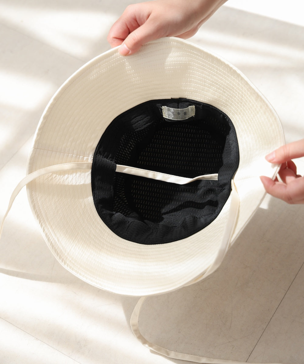 サテンリボン付きハット