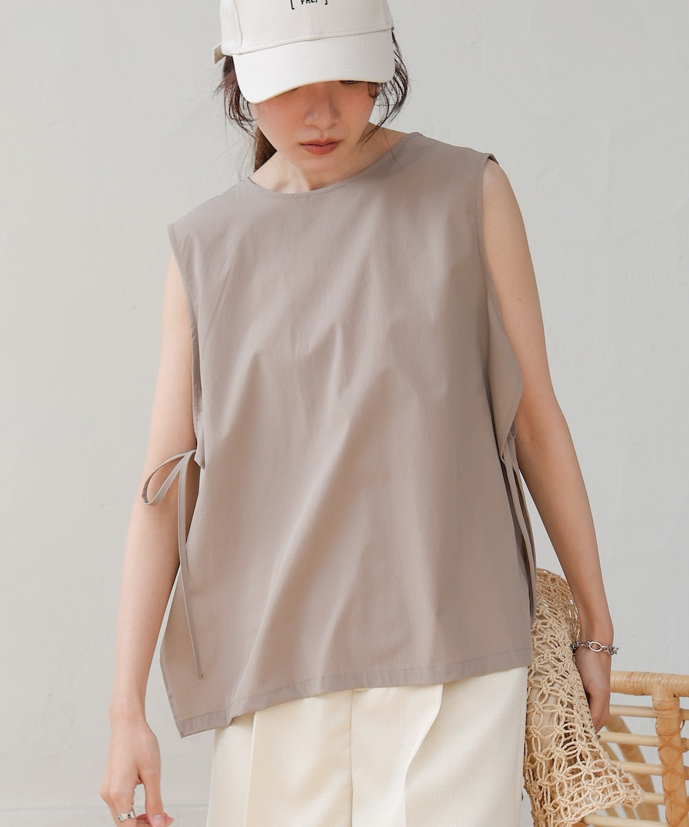 ノースリーブサイドリボンラッシュガード