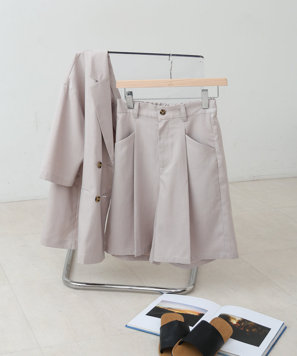 ハーフスリーブダブルテーラージャケット