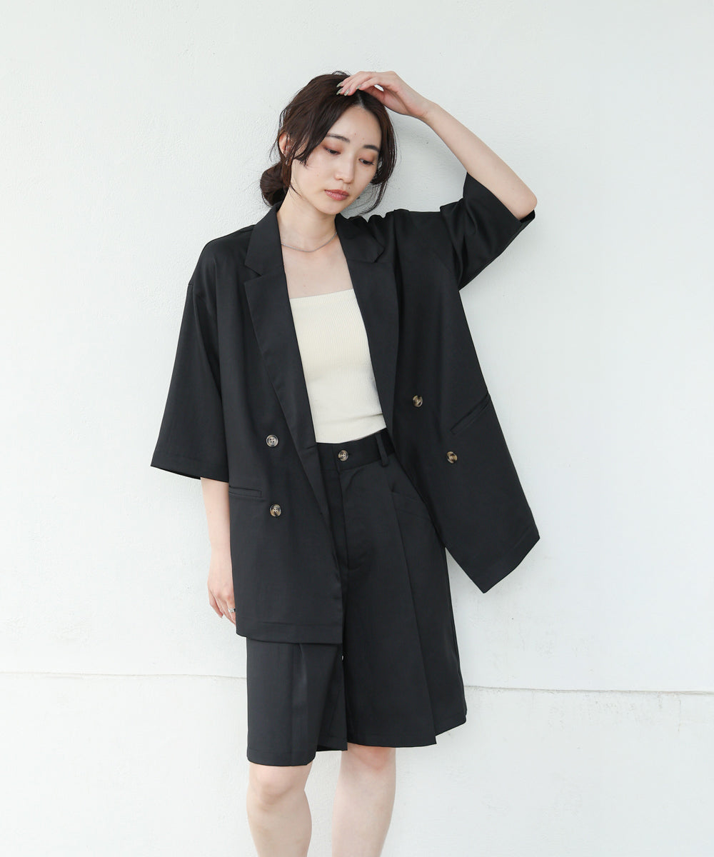 ハーフスリーブダブルテーラージャケット