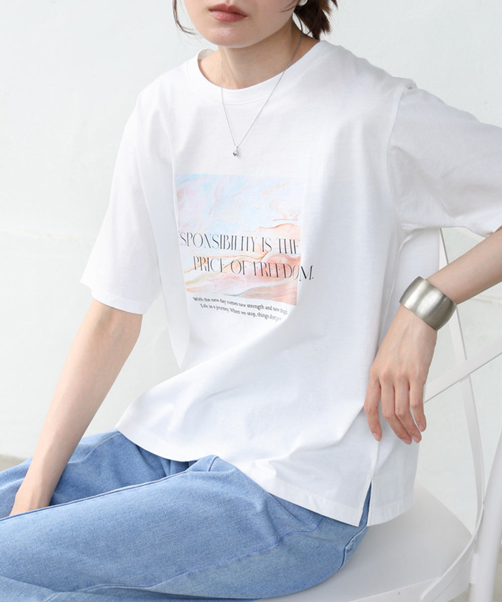 インクジェットプリントTシャツ