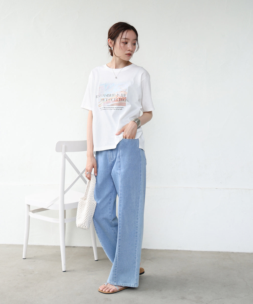 インクジェットプリントTシャツ