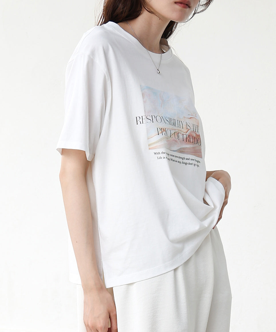 インクジェットプリントTシャツ