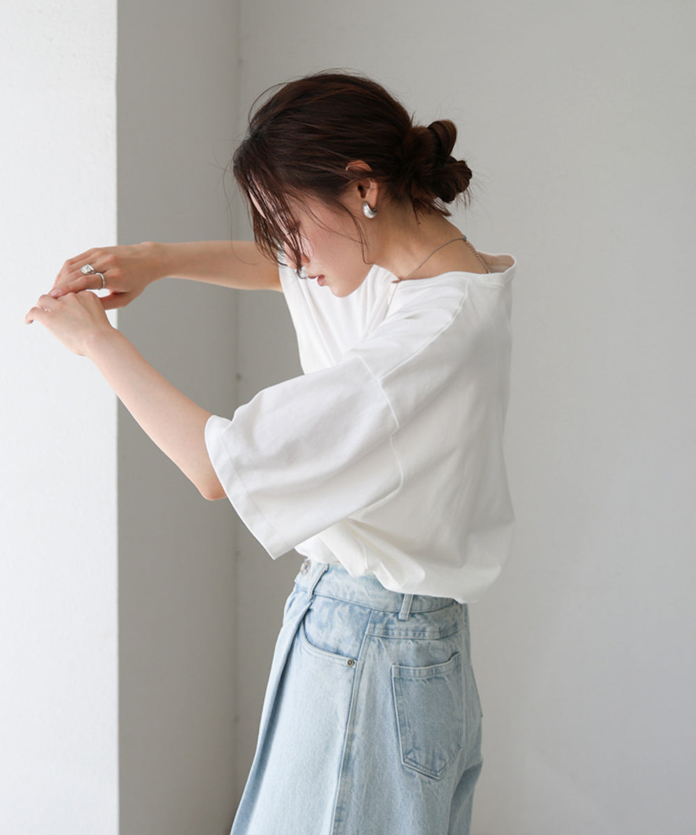 フォトプリントカラーロゴTシャツ