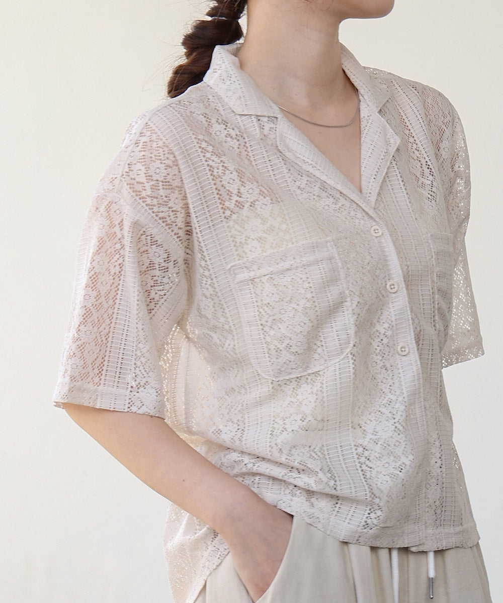 レースブラウス