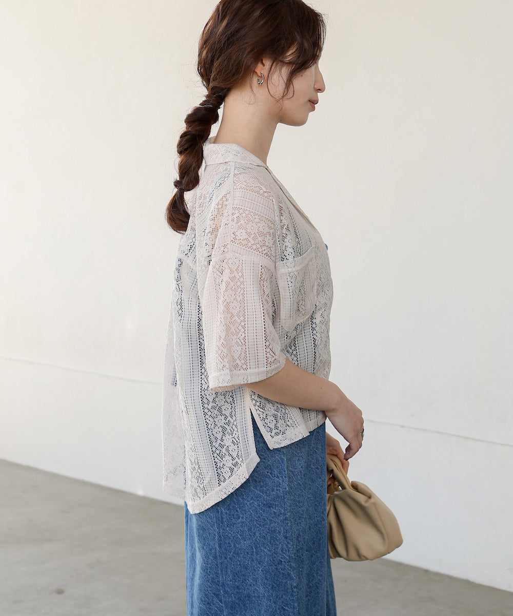 レースブラウス