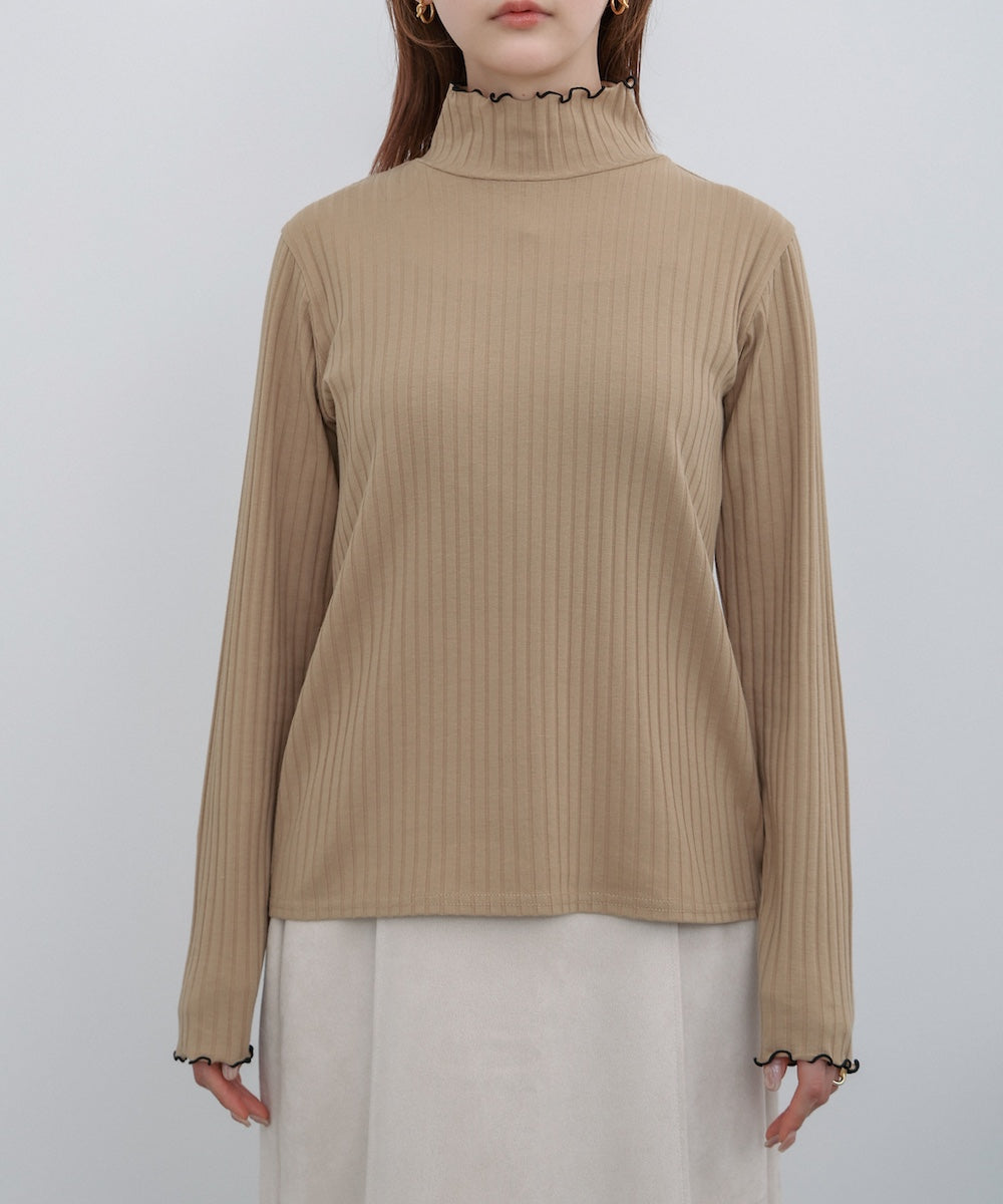 【選べるデザイン】ウェーブメローリブカットソー