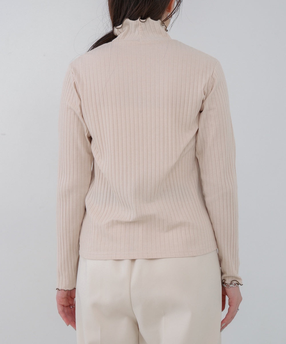 【選べるデザイン】ウェーブメローリブカットソー