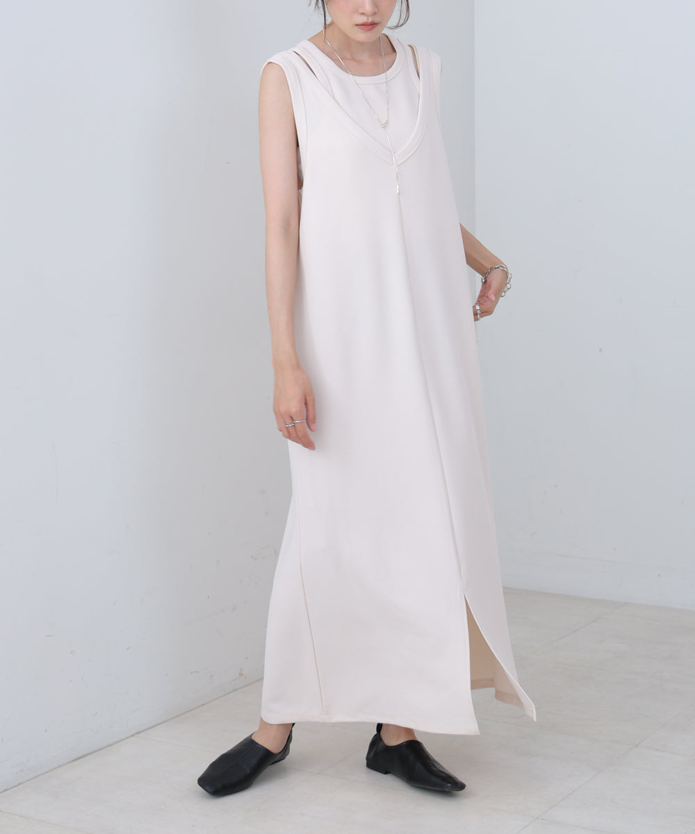 【S・Mサイズ展開】レイヤードSETワンピース