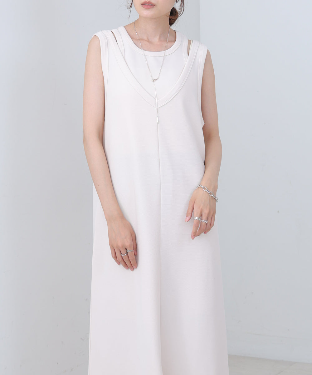 【S・Mサイズ展開】レイヤードSETワンピース