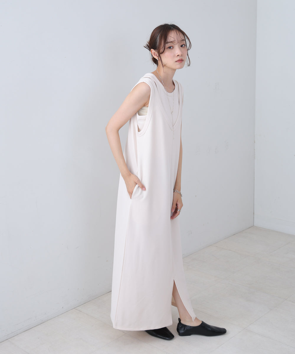 【S・Mサイズ展開】レイヤードSETワンピース