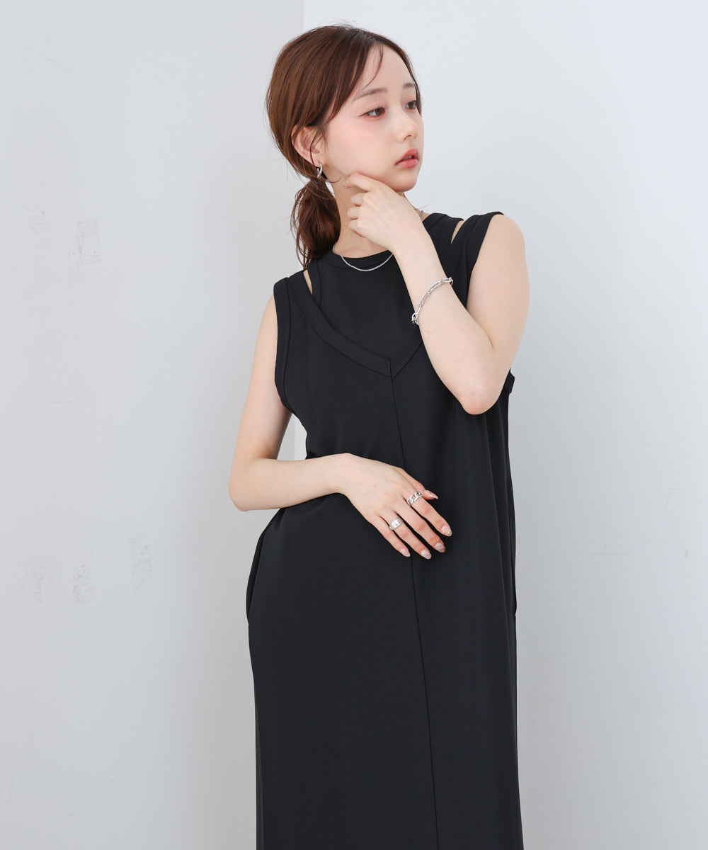 【S・Mサイズ展開】レイヤードSETワンピース