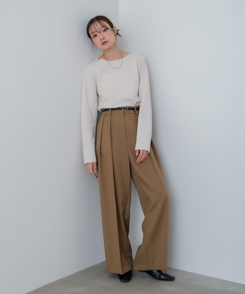 ポップコーンジャガード メロープルオーバー