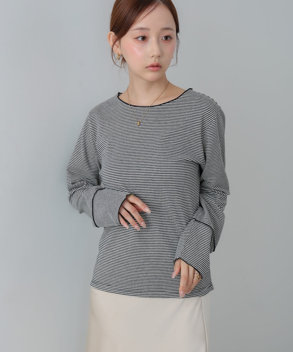 ポップコーンジャガード メロープルオーバー