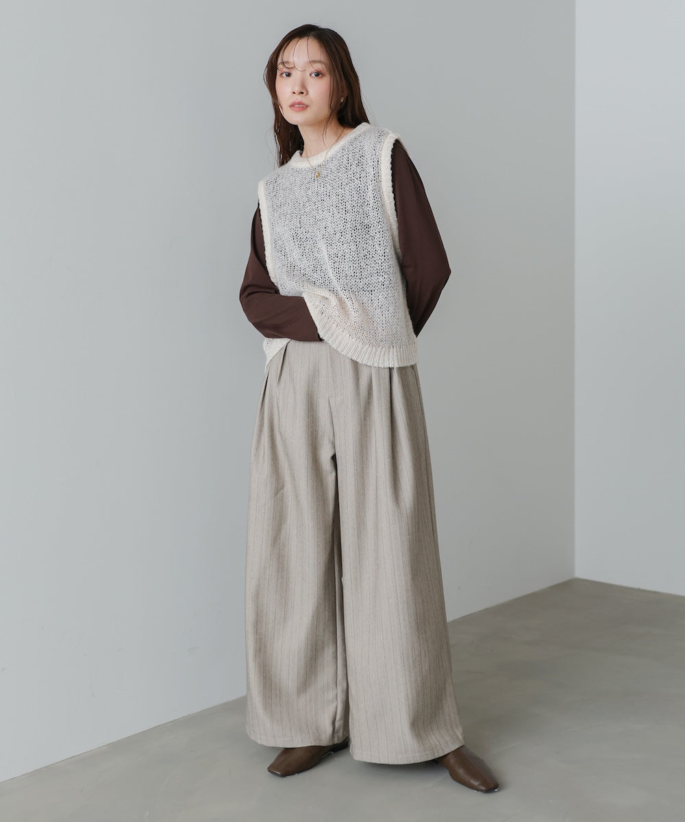 モヘアタッチシアーベスト