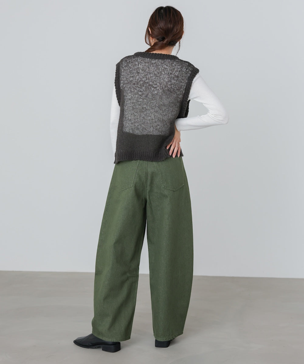 モヘアタッチシアーベスト