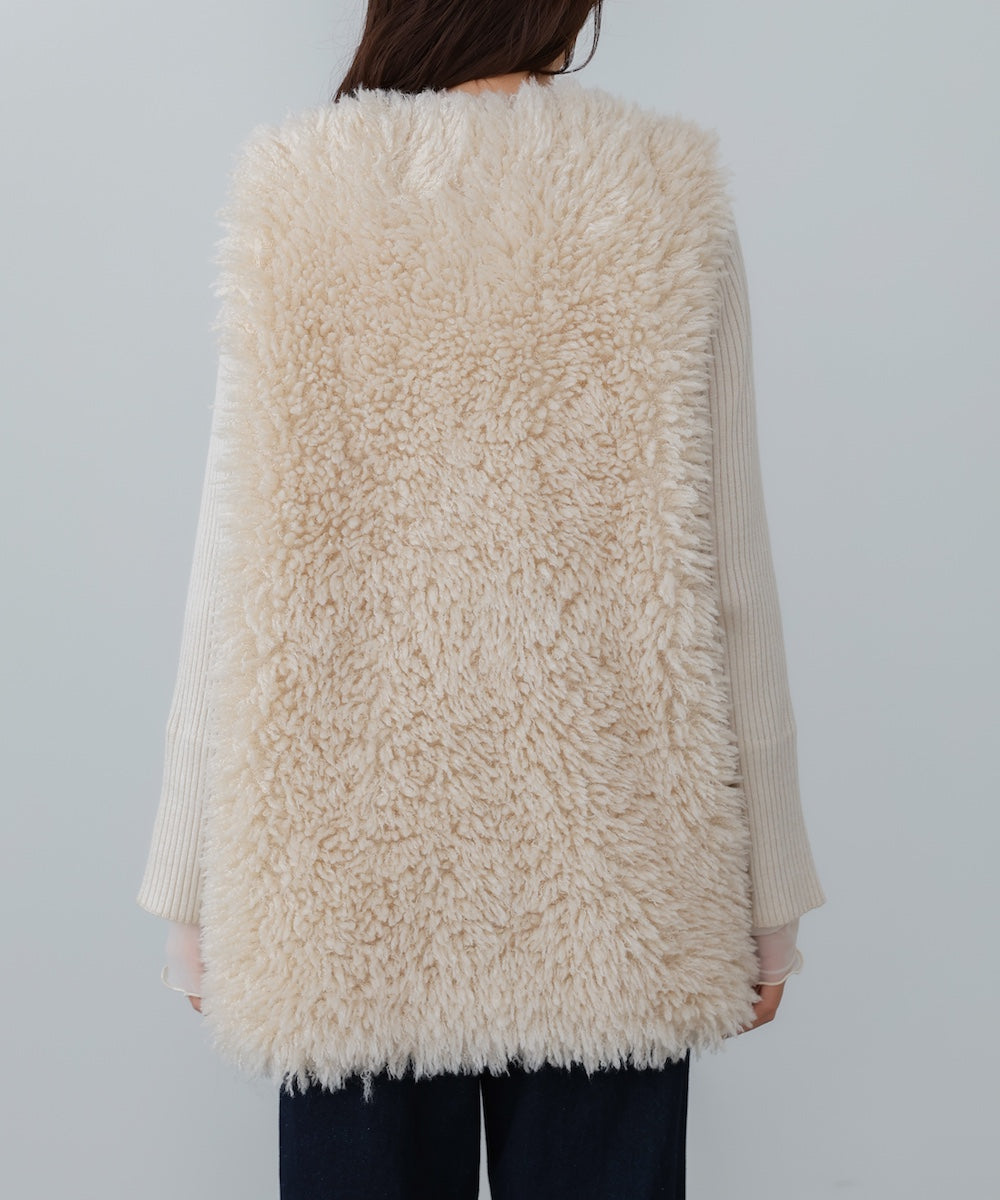 プードルボアベスト