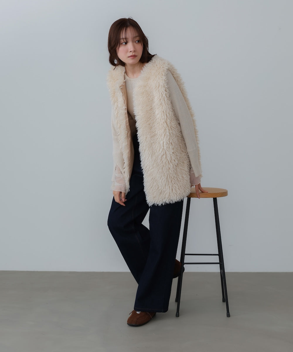 プードルボアベスト