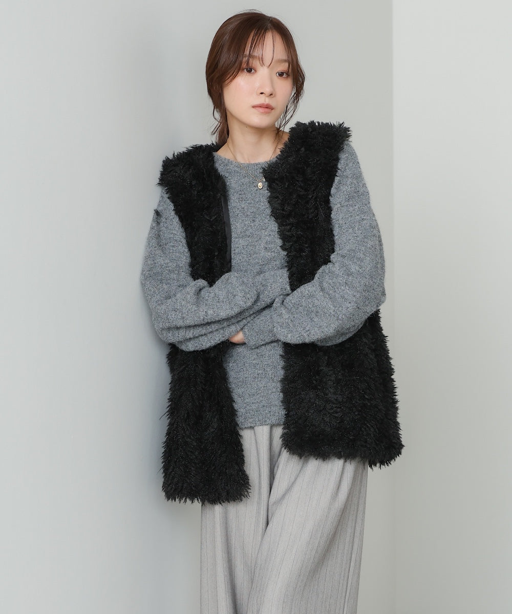 プードルボアベスト