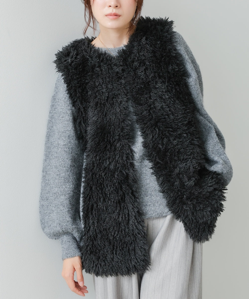 プードルボアベスト