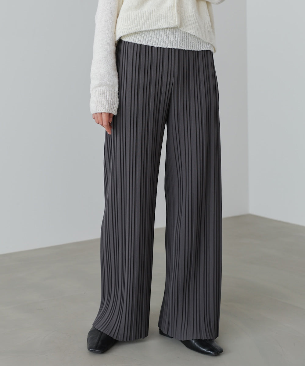 【M・Lサイズ展開】ランダムプリーツパンツ