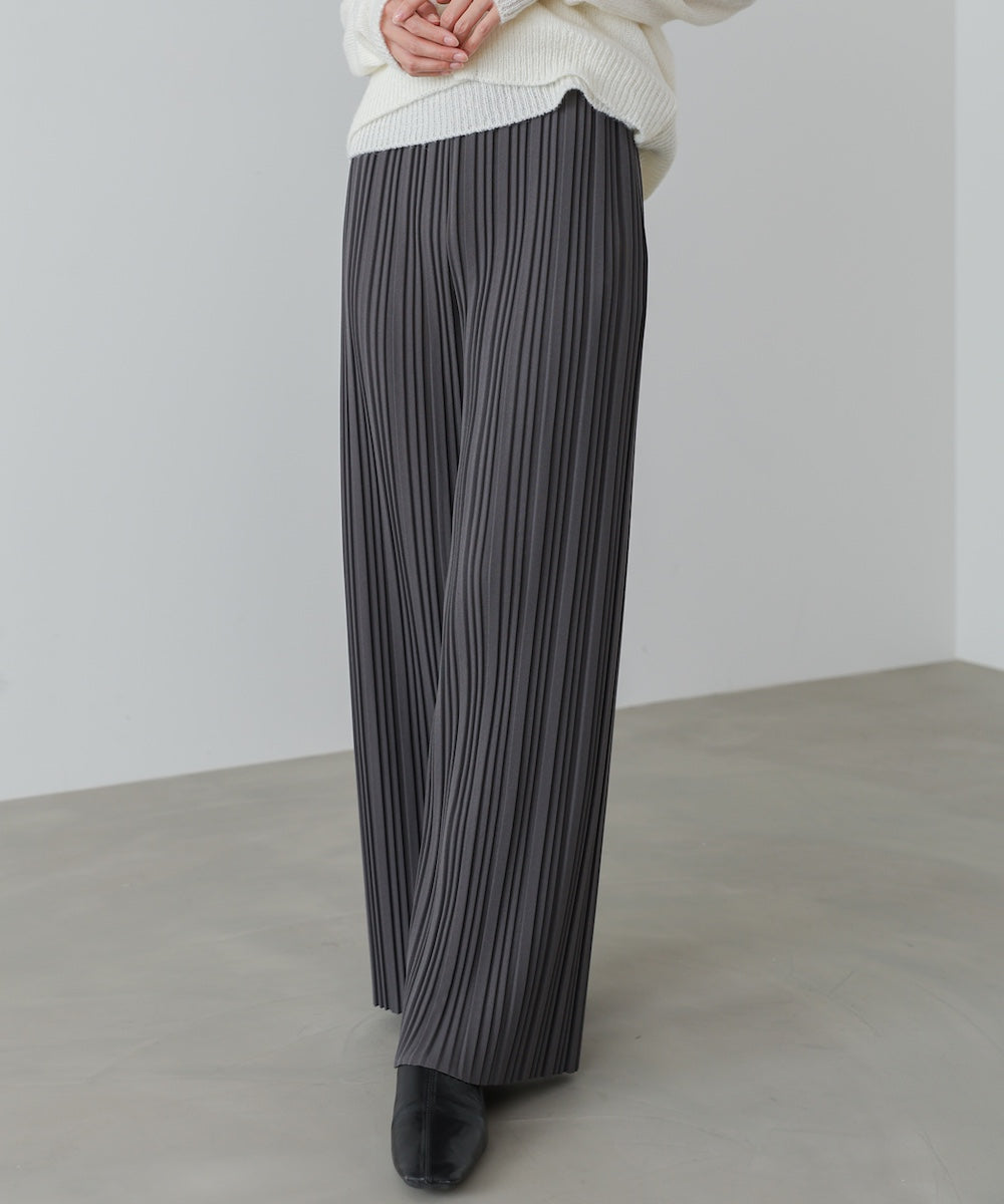 【M・Lサイズ展開】ランダムプリーツパンツ