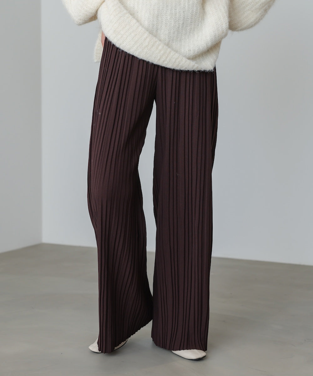 【M・Lサイズ展開】ランダムプリーツパンツ