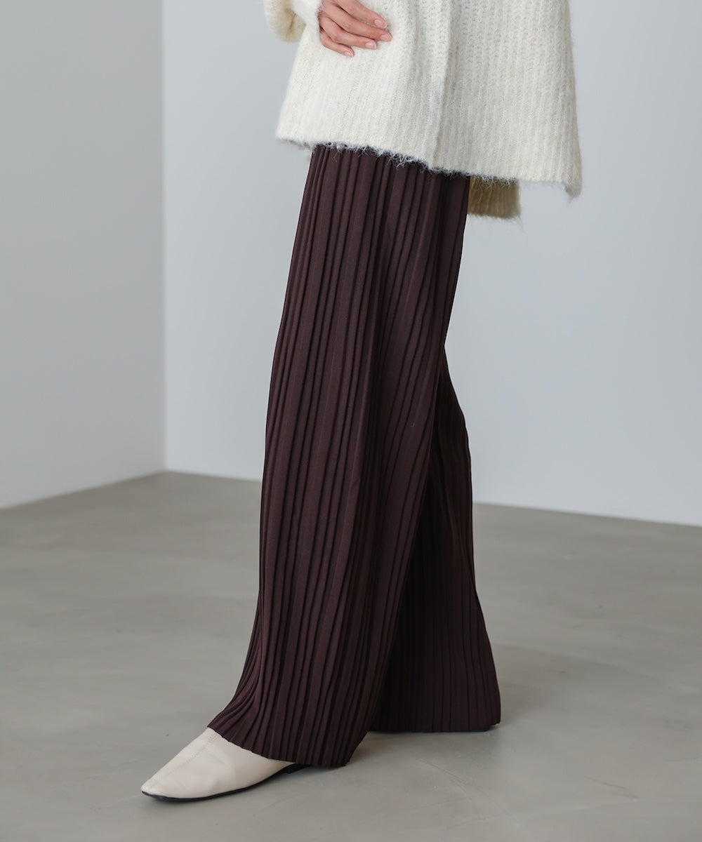 【M・Lサイズ展開】ランダムプリーツパンツ
