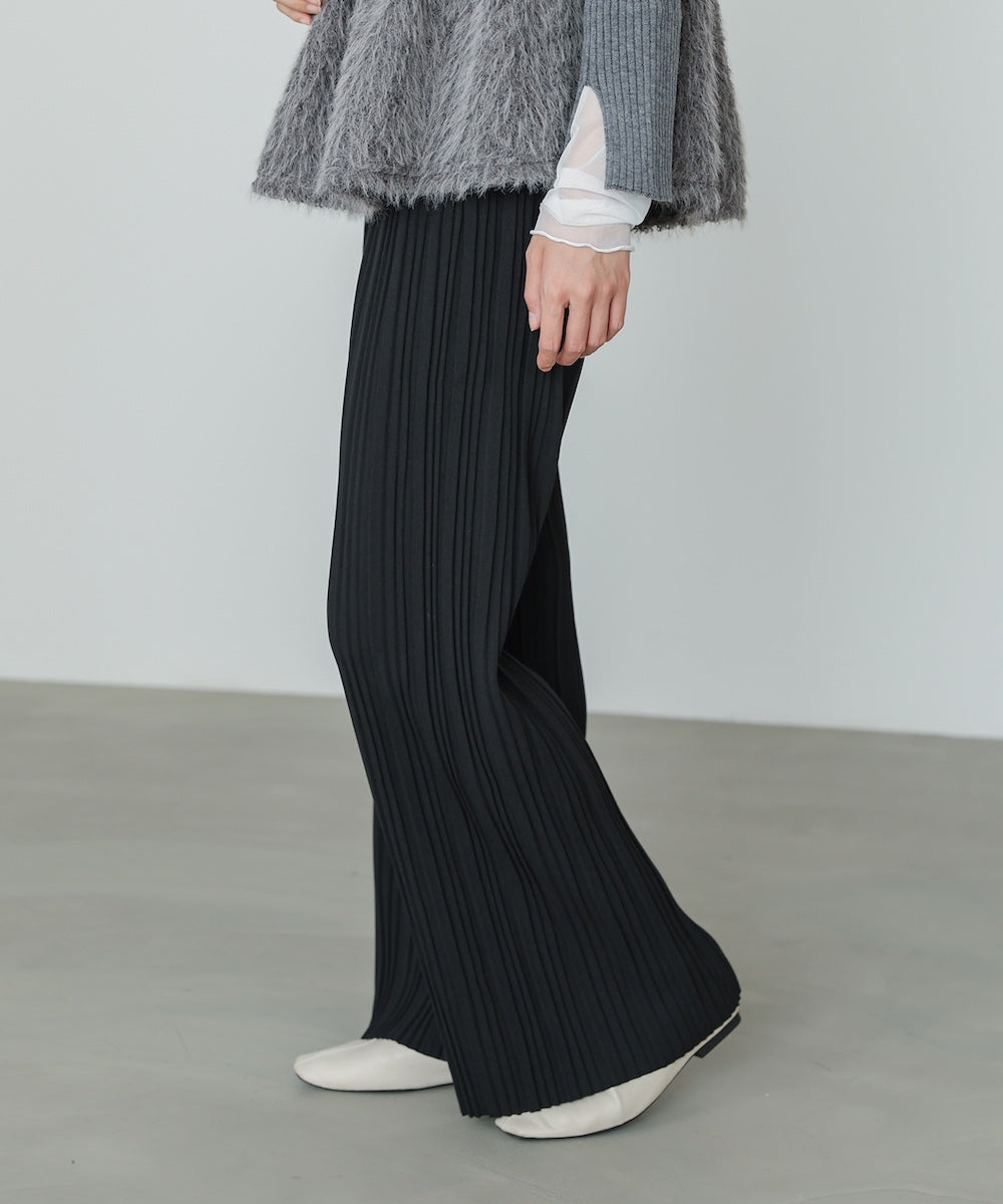 【M・Lサイズ展開】ランダムプリーツパンツ