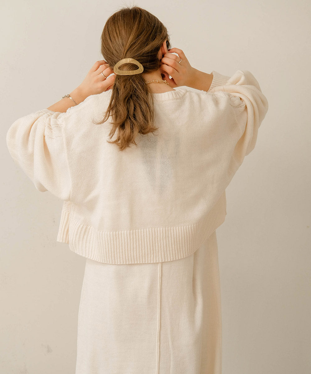 CARDIGAN + KNITONEPIECE SET
