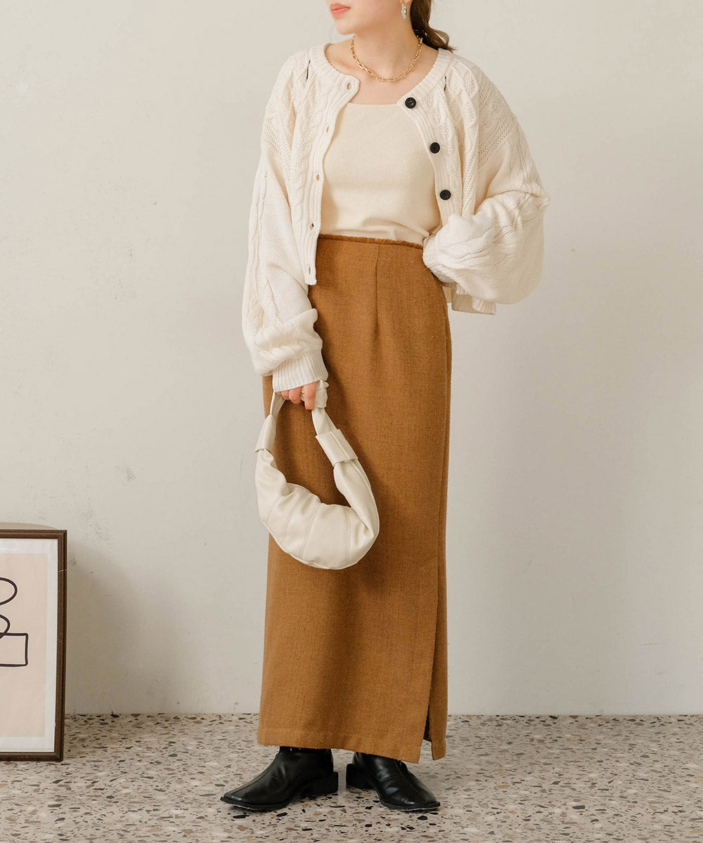 CARDIGAN + KNITONEPIECE SET