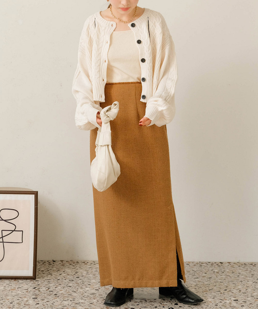 CARDIGAN + KNITONEPIECE SET