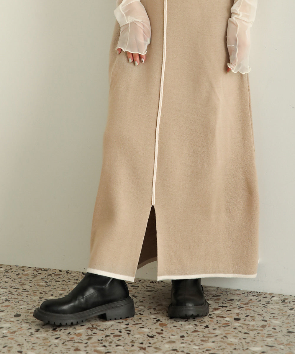2WAY CAMISOLE KNIT ONEPIECE