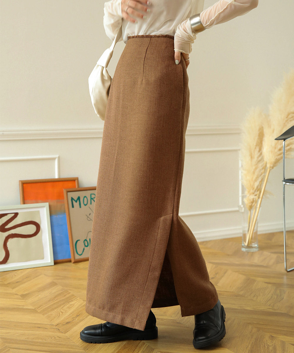 2WAY TWEED JUMPER SKIRT