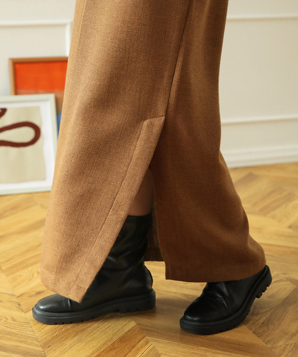 2WAY TWEED JUMPER SKIRT