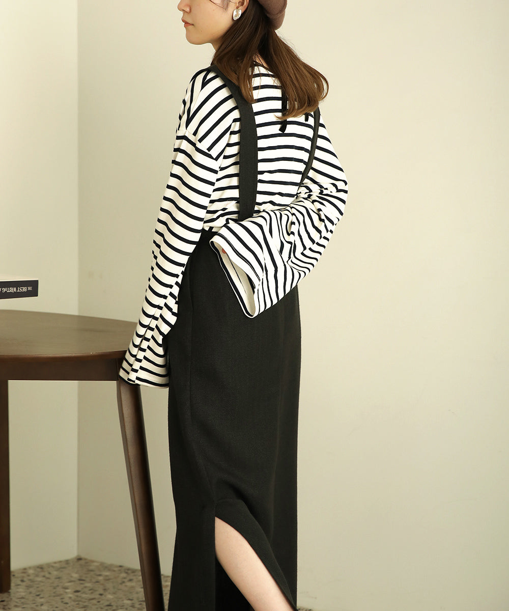 2WAY TWEED JUMPER SKIRT