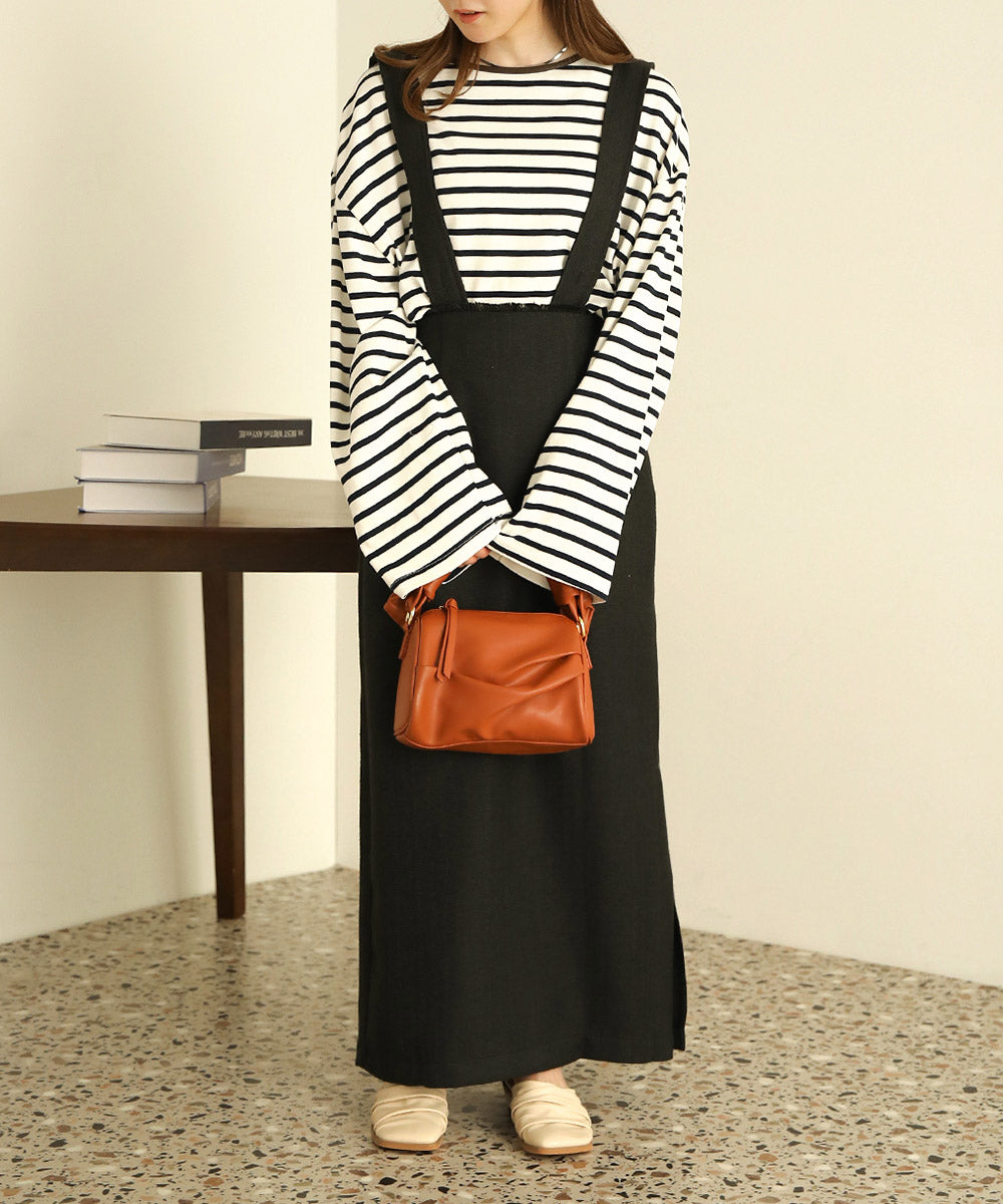 2WAY TWEED JUMPER SKIRT