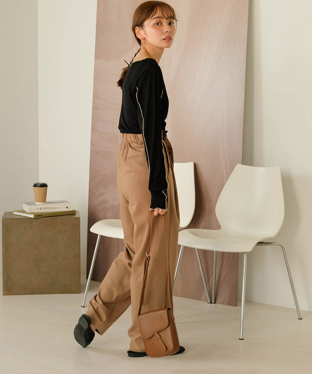 双色 MELLOW SWITTING 透明上衣