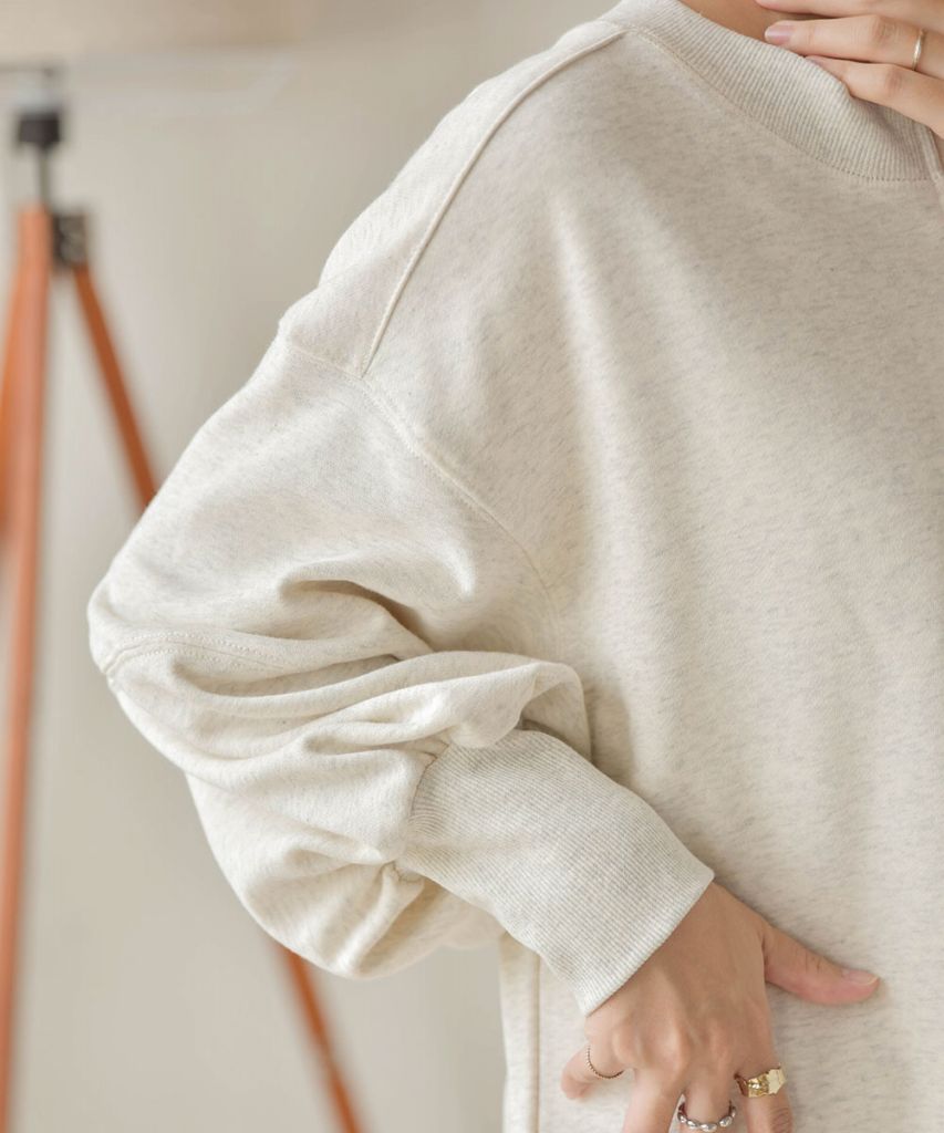 LOGO SWEAT FLARE ONEPIECE