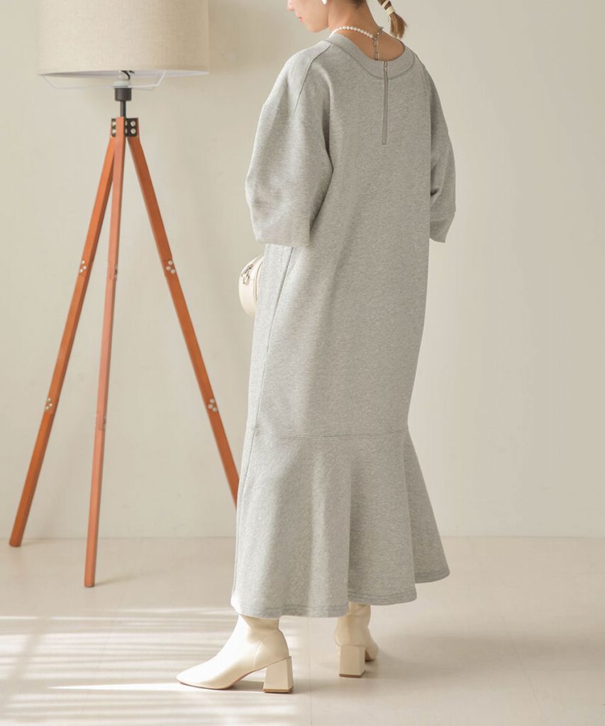 LOGO SWEAT FLARE ONEPIECE
