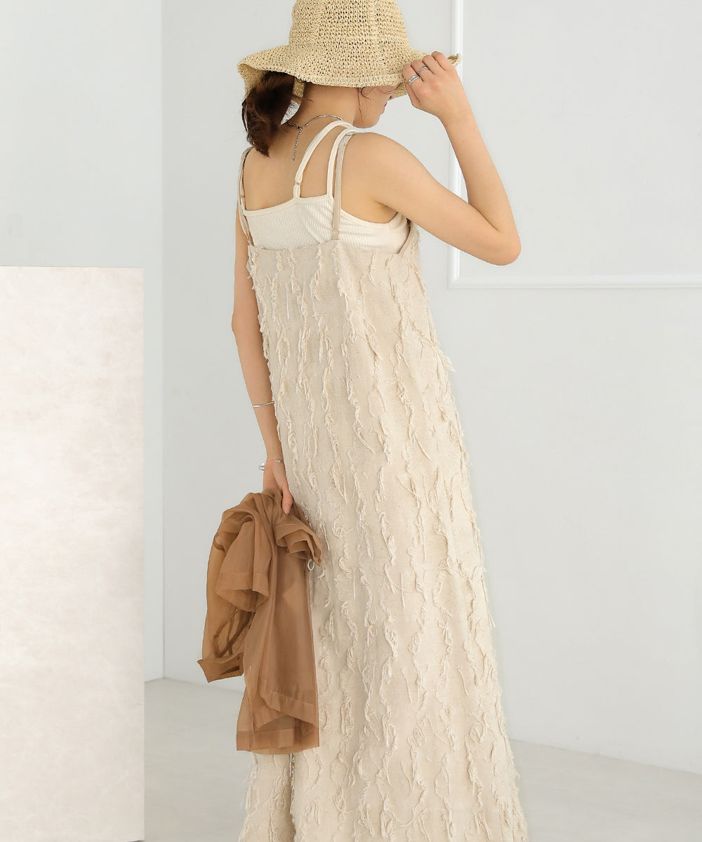 SHAGGY JACQUARD ONEPIECE