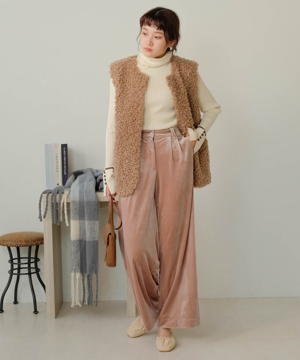 PIPING VELOR PANTS