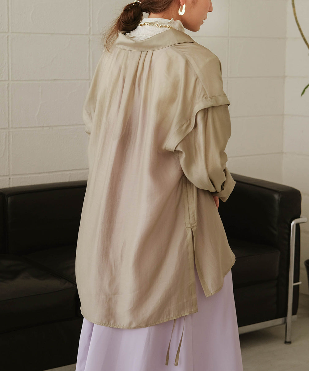 MULTI WAY SHEER SHIRT